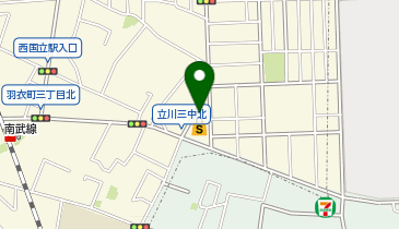 タイムズサンドラッグ立川羽衣町店の地図画像