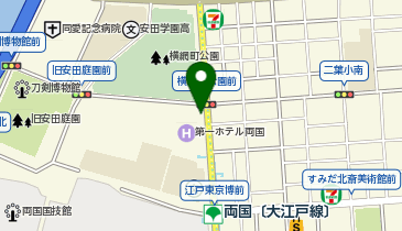 タイムズ両国屋内プール駐車場の地図画像