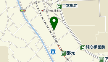 タイムズ郡元1丁目の地図画像