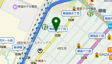 タイムズ銀座6丁目第6の地図画像