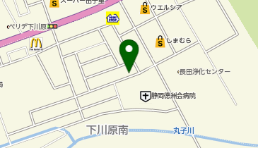 タイムズ静岡徳洲会病院第2の地図画像