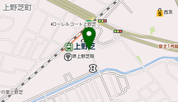 タイムズSUPER COSMO 上野芝店の地図画像
