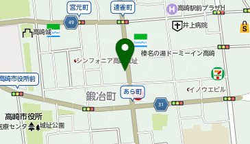 タイムズ高崎あら町の地図画像