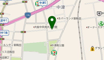 タイムズ中津5丁目第3の地図画像