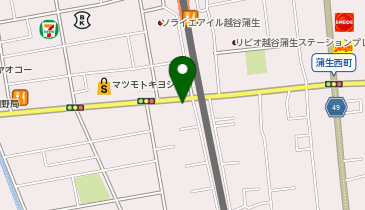 タイムズ蒲生西町第2の地図画像