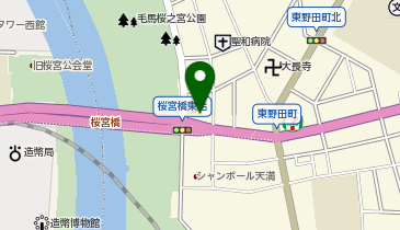 タイムズドン・キホーテ桜ノ宮店の地図画像