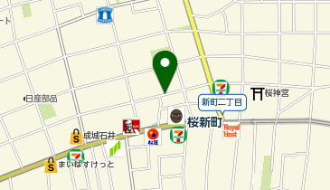 タイムズ桜新町駅前第2の地図画像