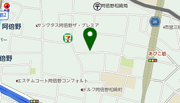 タイムズ松崎町2丁目の地図画像