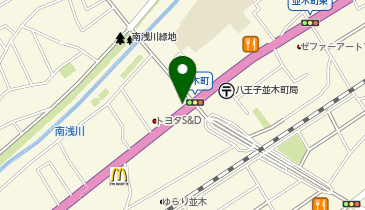 タイムズ並木町交差点の地図画像