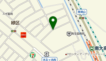 タイムズ南生協病院の地図画像