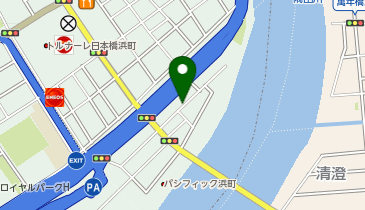 タイムズ日本橋中洲第5の地図画像