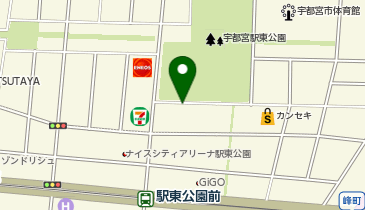 タイムズWILD-1宇都宮駅東の地図画像