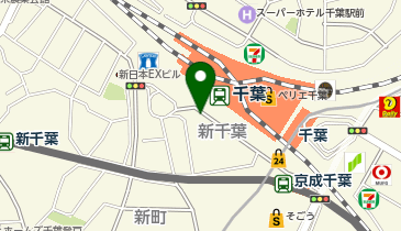 タイムズ千葉駅西口の地図画像