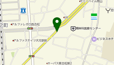 タイムズくすりのレデイ鹿田本町店の地図画像