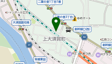 タイムズ上大須賀町JR高架下の地図画像