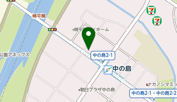 タイムズ中の島1・1の地図画像