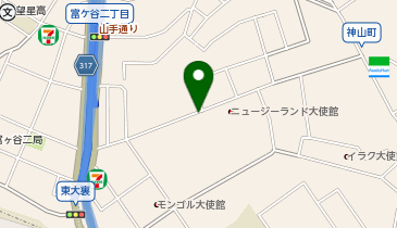 タイムズ神山町第9の地図画像