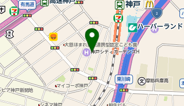 タイムズ神戸駅前第16の地図画像