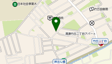 タイムズ竹丘病院の地図画像