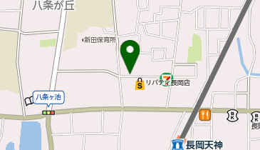 タイムズリバティ長岡店の地図画像