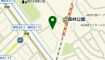 タイムズ森林公園駅前の地図画像