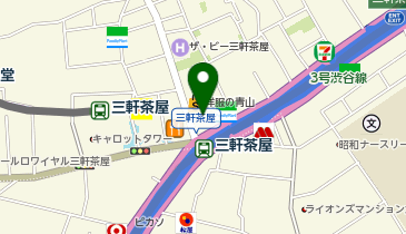 タイムズGビル三軒茶屋01の地図画像
