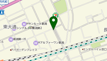 タイムズ新潟花園2丁目の地図画像