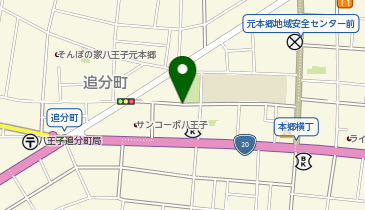 タイムズ八王子八木町の地図画像