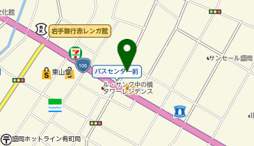 タイムズ盛岡バスセンター前の地図画像