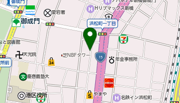 タイムズ芝大門第11の地図画像