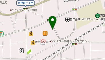 タイムズ阪急パーキング館の地図画像