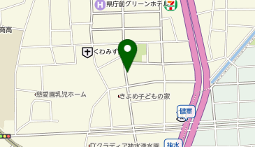 タイムズくわみず病院第3駐車場の地図画像