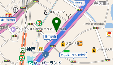 タイムズ神戸クリスタルタワーの地図画像