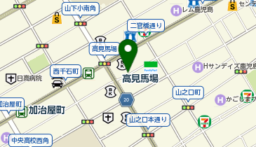 タイムズ肥後銀行鹿児島支店の地図画像