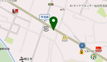 タイムズ七十七銀行泉支店の地図画像