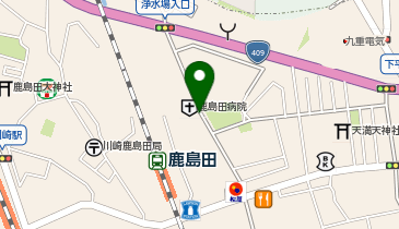 タイムズ鹿島田病院の地図画像