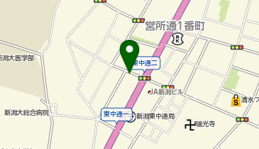 タイムズ新潟東中通一番町の地図画像