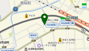 タイムズコメダ珈琲店刈谷駅南口店第2の地図画像