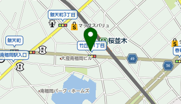 タイムズ西鉄桜並木駅前の地図画像