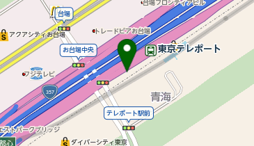 タイムズローソン東京テレポート店の地図画像