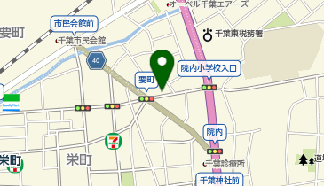 タイムズ千葉要町第3の地図画像