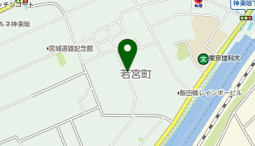 タイムズ新宿若宮町第4の地図画像