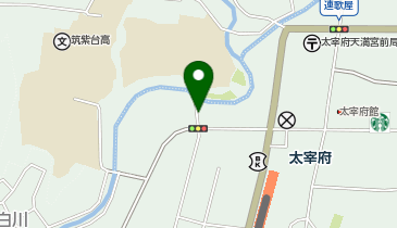 タイムズ太宰府参道前の地図画像