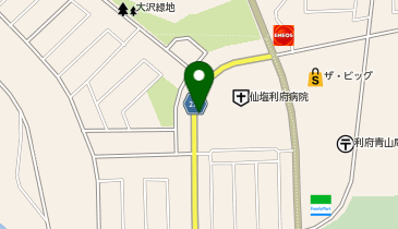 タイムズ仙塩利府病院の地図画像