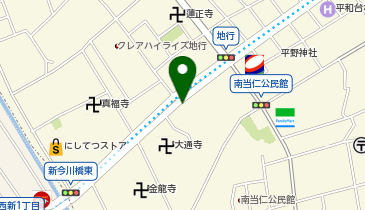 タイムズ鳥飼八幡宮の地図画像