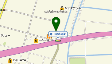 タイムズ春日部市場の地図画像