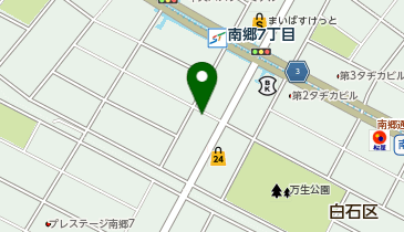 タイムズ南郷通7南の地図画像