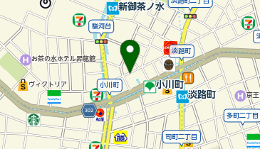 タイムズ神田小川町第6の地図画像