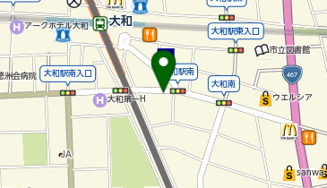 タイムズ大和南第7の地図画像