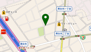 タイムズ美女木1丁目第2の地図画像